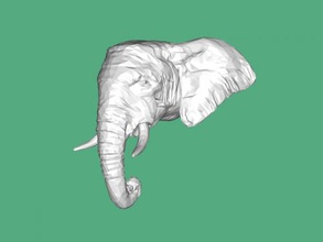 african elephant home accessories 3d print model - Mito3D