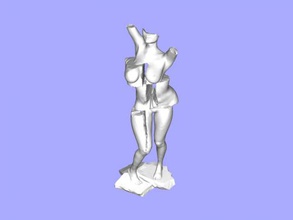 idade de pedra higiene modelo 3d - download arquivo stl A arte Escultura antiga divisão 3d print model - Mito3D