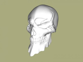 ainz ooal vestido cráneo juguetes juegos 3d print model - Mito3D