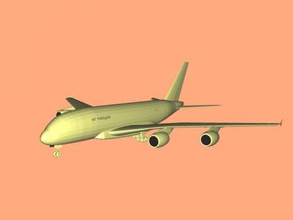 airbus a380 toys machinery 3d print model - Mito3D