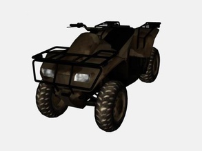all-terrain vehicle free 3d model - download obj file Toys Machinery offroad atv 3d print model - Mito3D