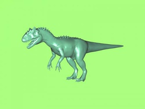 allosaurus juguetes animales 3d print model - Mito3D