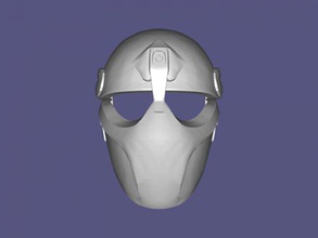 alpha force maske ücretsiz 3d model download stl dosyası Moda Aksesuarlar popüler oyun dosya 3d print model - Mito3D
