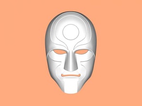 amon máscara moda adornos 3d print model - Mito3D
