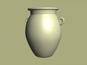 ancient vase free 3d model - download obj file Home Interior small simple 3d print model - Mito3D
