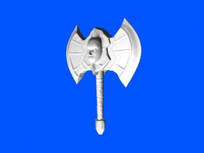 angel axe toys weapon 3d print model - Mito3D