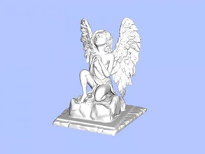 angelic prayer toys people 3d print model - Mito3D
