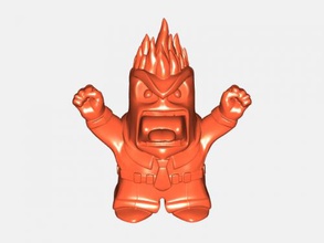 anger toys cartoons 3d print model - Mito3D