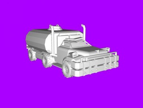 apocalypse truck free 3d model - download stl file Toys Games fighting gaslands 3d print model - Mito3D
