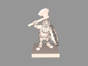 armed gnome toys cartoons 3d print model - Mito3D