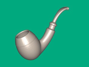 army smoking pipe fashion accessories 3d print model - Mito3D