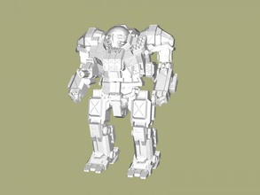 atlas free 3d model download stl dosyası Oyuncaklar Oyunlar savaş robotu online dosya mechwarrior 3d print model - Mito3D