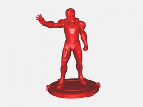 attacking iron man toys films 3d print model - Mito3D