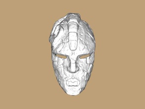 Aztek maskesi ücretsiz 3d model - indirme nesne dosyası Moda Aksesuarlar güzel taş maske n dosya 3d print model - Mito3D