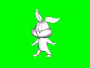 baby bugs bunny gratuita modello 3d - scaricare il file stl I giocattoli cartoni animati toccante la figura eroe dei 3d print model - Mito3D