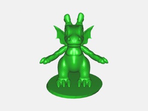 baby dragon toys animals 3d print model - Mito3D