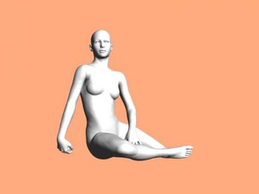calvo mujer obj juguetes personas 3d print model - Mito3D