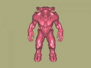 baron hell free 3d model - download stl file Toys Games powerful high-ranking monster doom 3d print model - Mito3D