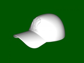 baseball cap sport accessories 3d print model - Mito3D
