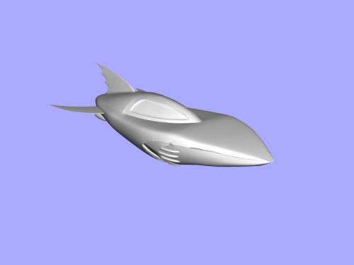 batboat jouets films 3D print model - Mito3D