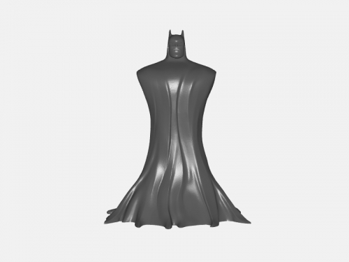 batman in capa juguetes caricaturas 3D print model - Mito3D