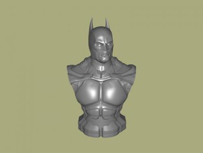 batman torso arte scultura 3d print model - Mito3D