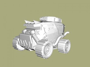 battle buggy free 3d model - download stl file Toys Machinery machine event apocalypse 3d print model - Mito3D