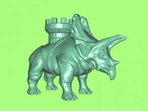 battle dinosaur toys animals 3d print model - Mito3D