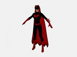 batwoman obj juguetes juegos 3d print model - Mito3D