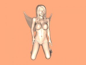 beach fairy toys people 3d print model - Mito3D