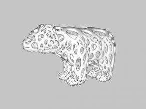 orso giocattoli animali 3d print model - Mito3D