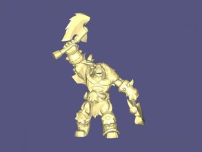 beastmaster free 3d model - download stl file Toys Games ork heroes storm 3d print model - Mito3D