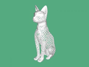 belle chat jouets animaux 3d print model - Mito3D
