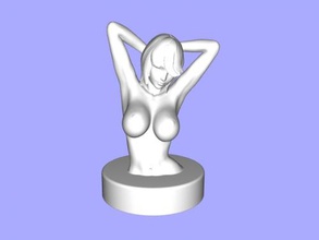 schönheit büste kunst skulptur 3d print model - Mito3D