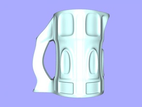 beer cup home kitchen 3d print model - Mito3D
