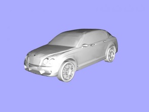 bentley suv free 3d model - download obj file Toys Machinery concept popular brand 3d print model - Mito3D