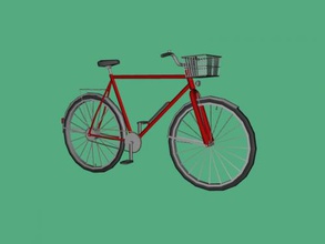 cestino della bicicletta gratuita modello 3d - scaricare il file obj I giocattoli Macchine trasporto di biciclette prodotti 3d print model - Mito3D