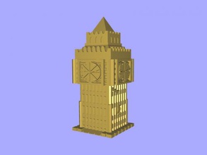 big ben free 3d model - download stl file Art Architecture great bell clock north end palace westminster 3d print model - Mito3D