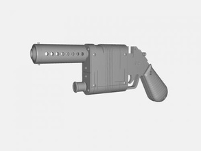 blaster star wars force awakens toys machinery 3d print model - Mito3D