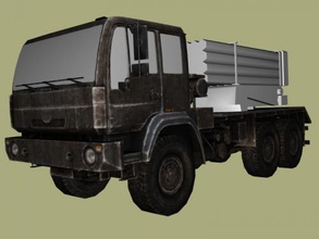 bm 23 free 3d model - download obj file Toys Machinery russian mobile artillery truck 3d print model - Mito3D