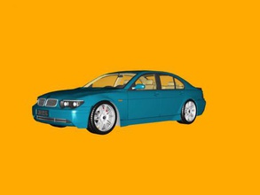 bmw 7 Kostenlose 3d-Modell - download obj-Datei Spielzeug Maschinen comfort Limousine 3d print model - Mito3D