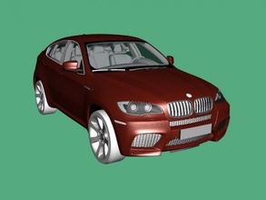 bmw x6 free 3d model - download obj file Toys Machinery german luxury crossover 3d print model - Mito3D