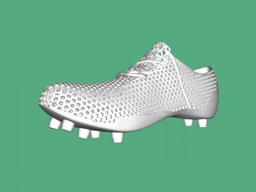 boot free 3d model - download stl file Fashion Shoes fashionable football 3D print model - Mito3D