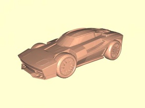 breakout free 3d model - download stl file Toys Machinery car rocket league 3d print model - Mito3D