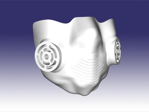 breathing mask fashion accessories 3d print model - Mito3D