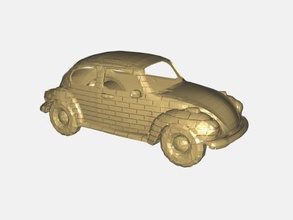 brick car free 3d model - download stl file Toys Machinery beautifully colored machine 3d print model - Mito3D