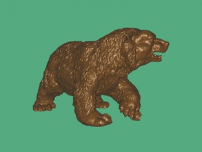 oso pardo libre modelo 3d - descargar archivo obj Los juguetes A los animales propietario de la taiga 3d print model - Mito3D