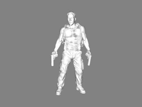 bruce willis free 3d model - download stl file Toys People famous american actor 3d print model - Mito3D
