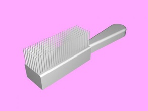 brush free 3d model - download stl file Home Accessories useful 3d print model - Mito3D