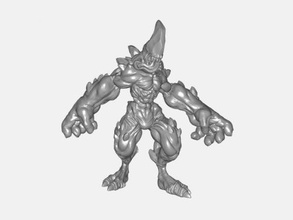brutal demônio brinquedos desenhos animados 3d print model - Mito3D